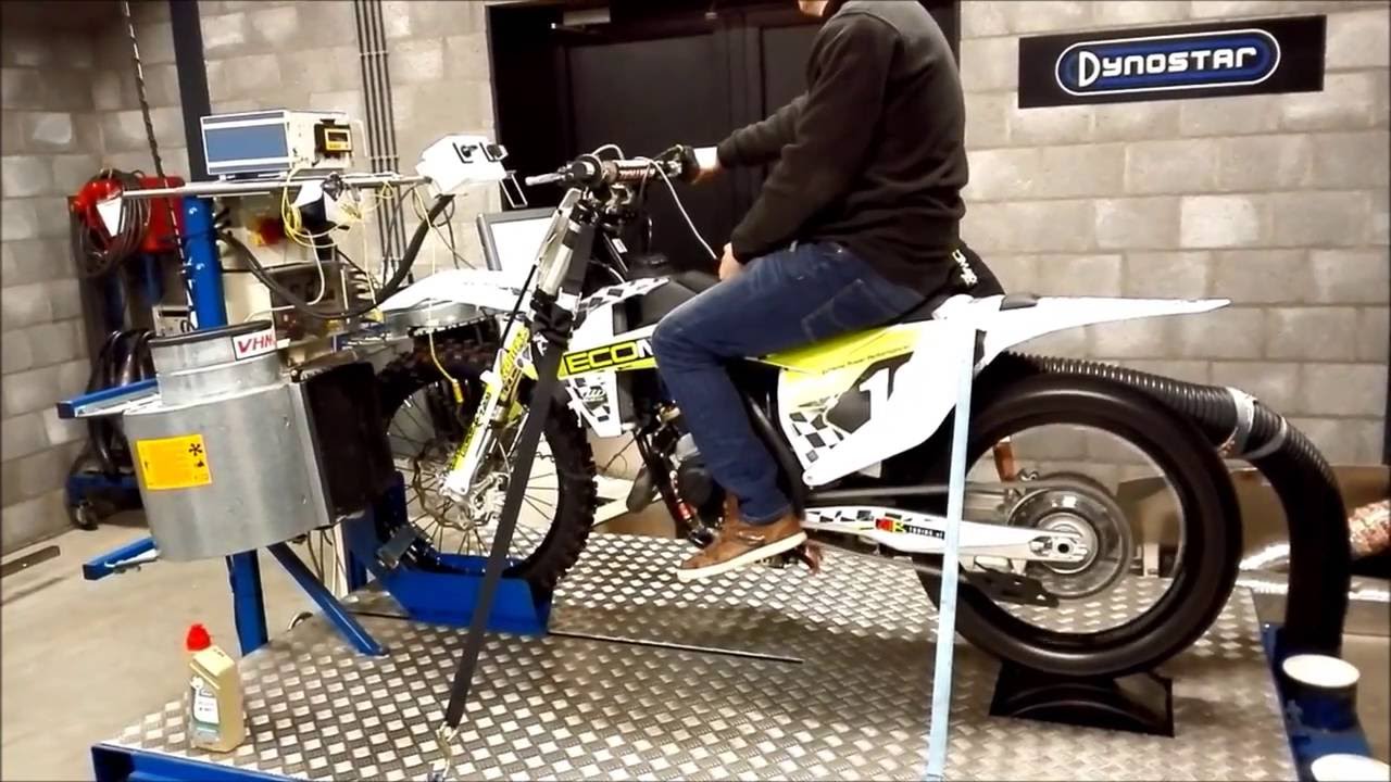 Testing KTM 150SX '16 VHM Cylinder Head