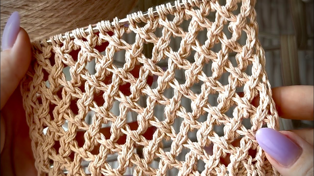 ВСЕ ВЯЖУТ с ОШИБКОЙ ЭТОТ УЗОР! ❌ Показываю, как ПРАВИЛЬНО! ✅ FASHION KNITTING PATTERN 🔥