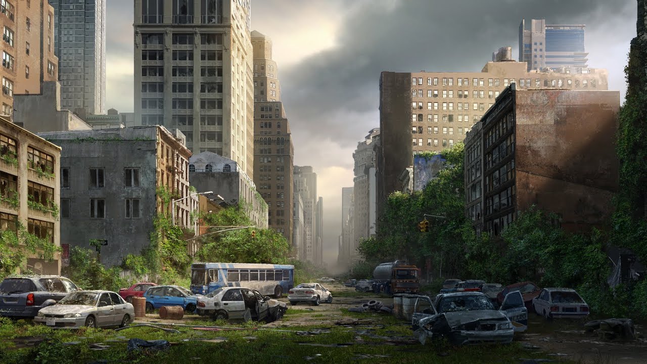 Post Apocalyptic Drone Chase