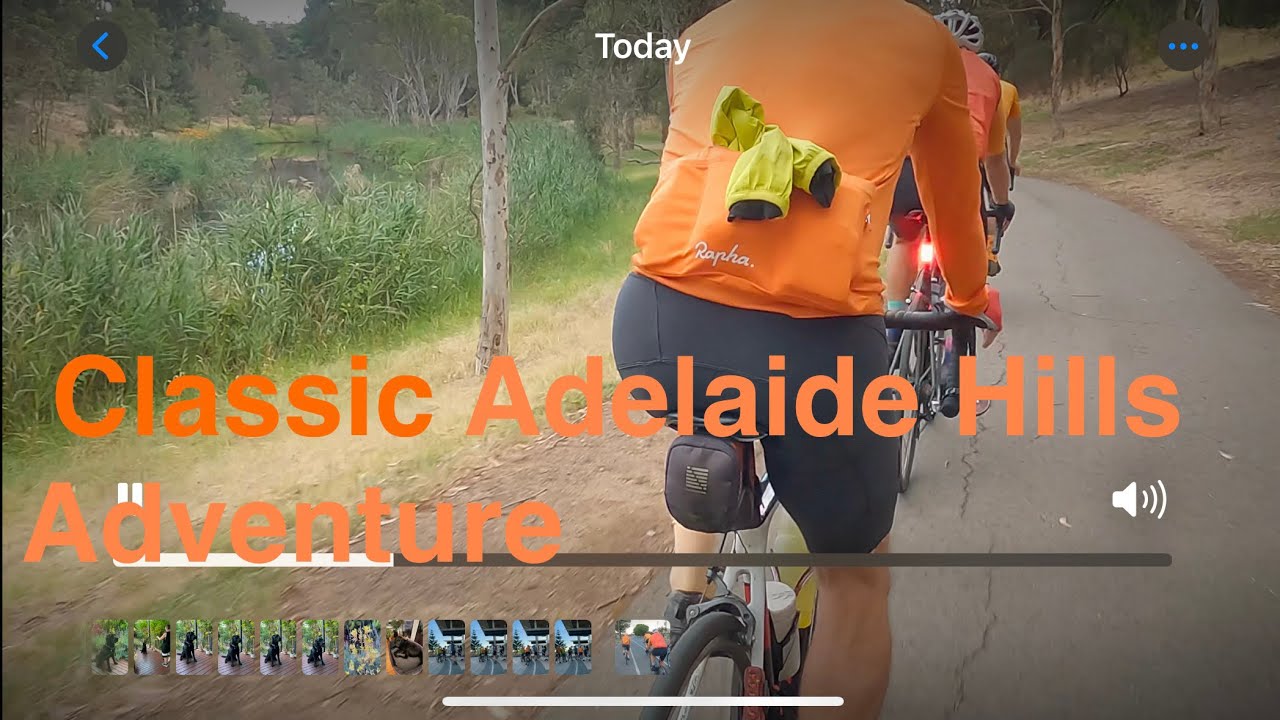 Classic Adelaide Hills Ride. December 29 2024.