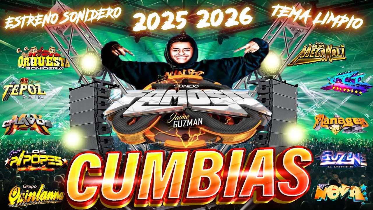 ⚡LOS MEJORES CUMBIAS SONIDERAS DEL AÑO 2026🎉MIX CUMBIAS PARA BAILAR TODA LA NOCHE💃🕺EXITOS SONIDEROS🎶