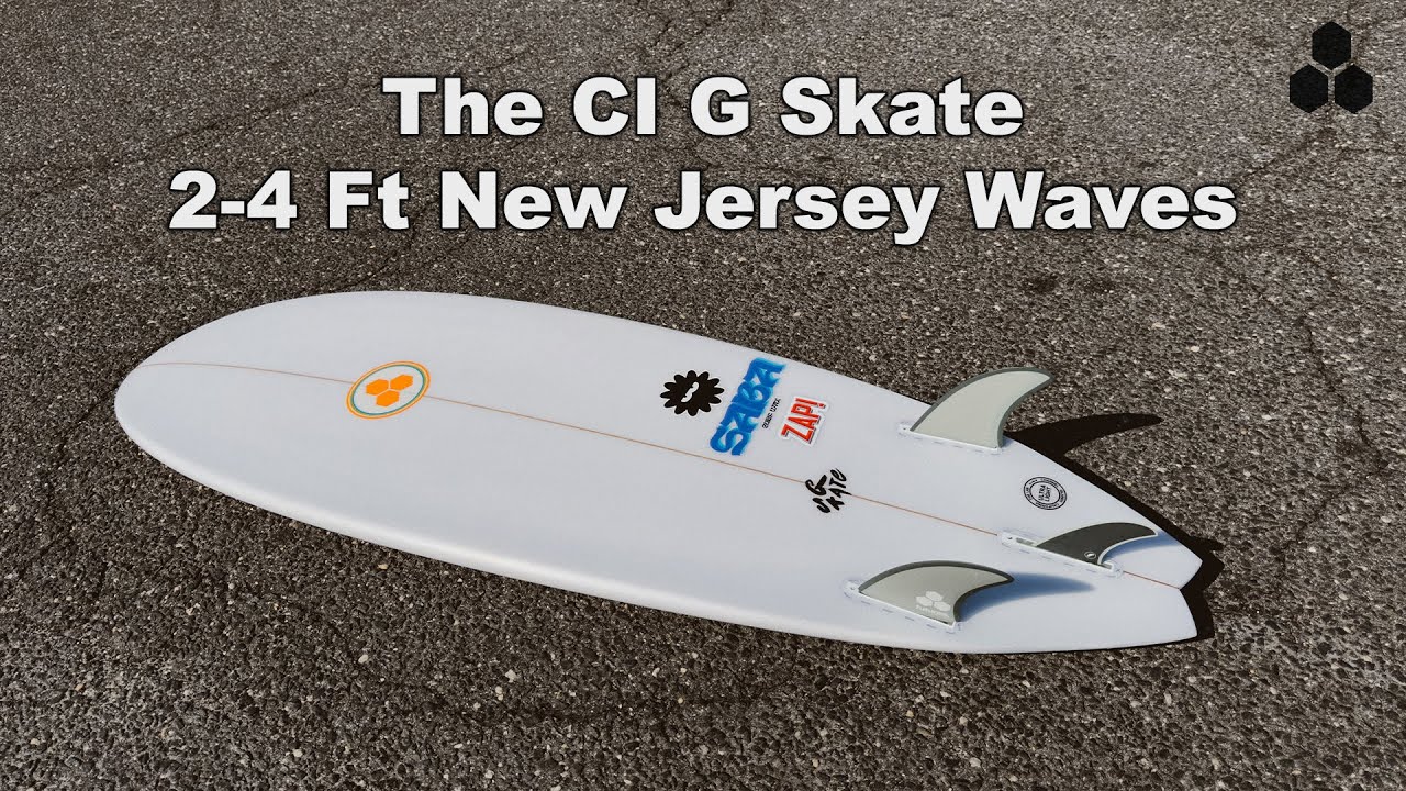Review The CI Surfboards G Skate in 2-4 ft New Jersey Waves