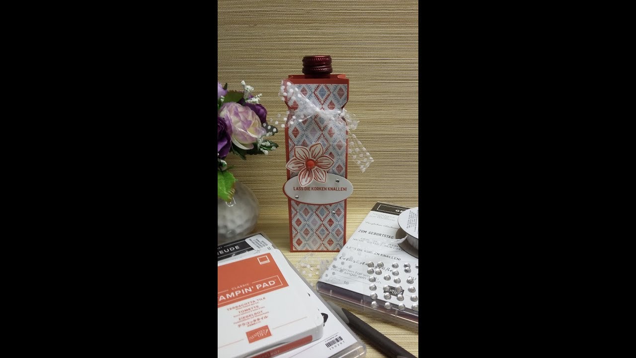 Watch me craft... Piccolo-Verpackung mit Produkten von Stampin'Up!