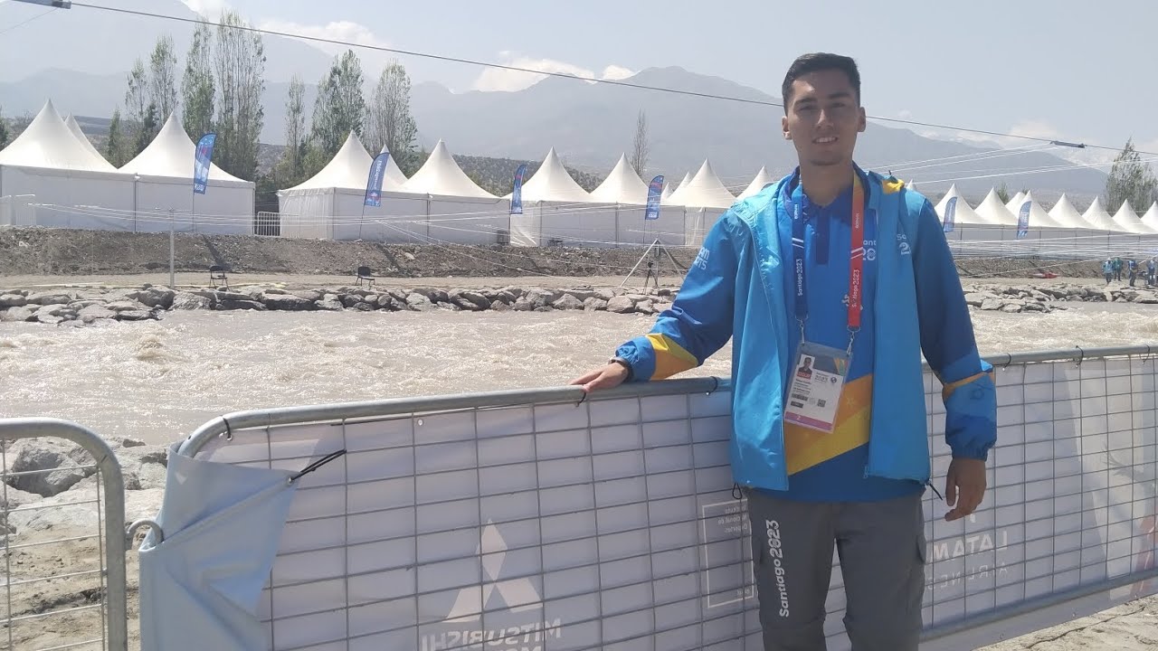 1er día de Voluntario -  deporte Canotaje Slalom Juegos Panamericanos Santiago 2023 🇨🇱 Los Andes