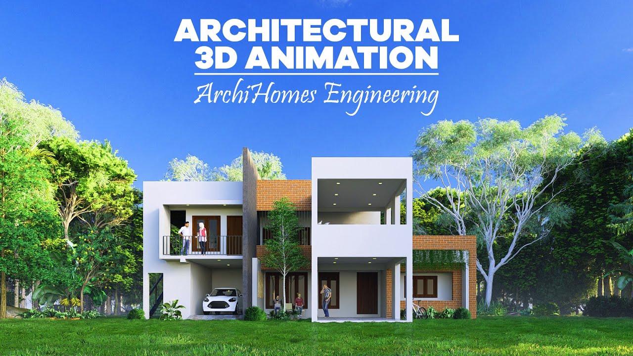 House Renovation 3D Visualization | Modern Home Design | 4K Video