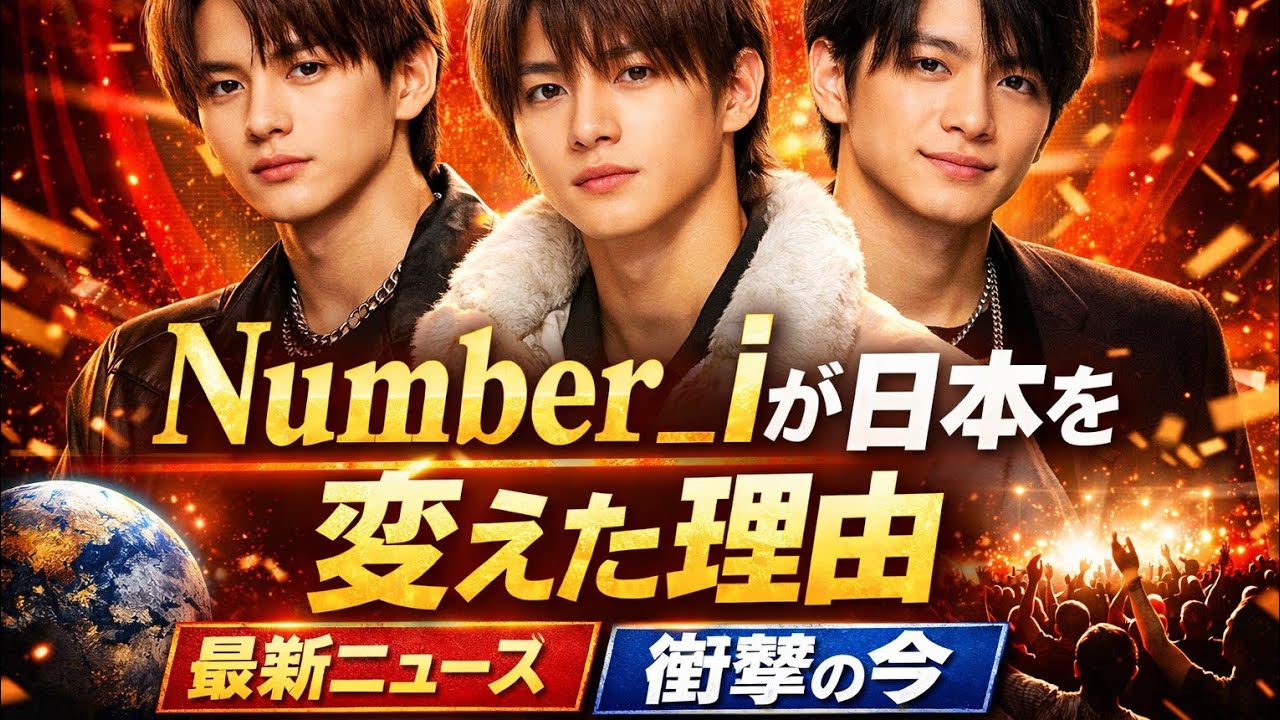 【完全保存版】Number_iが日本の音楽シーンを変えた本当の理由｜今、全員が注目する3人の現在地