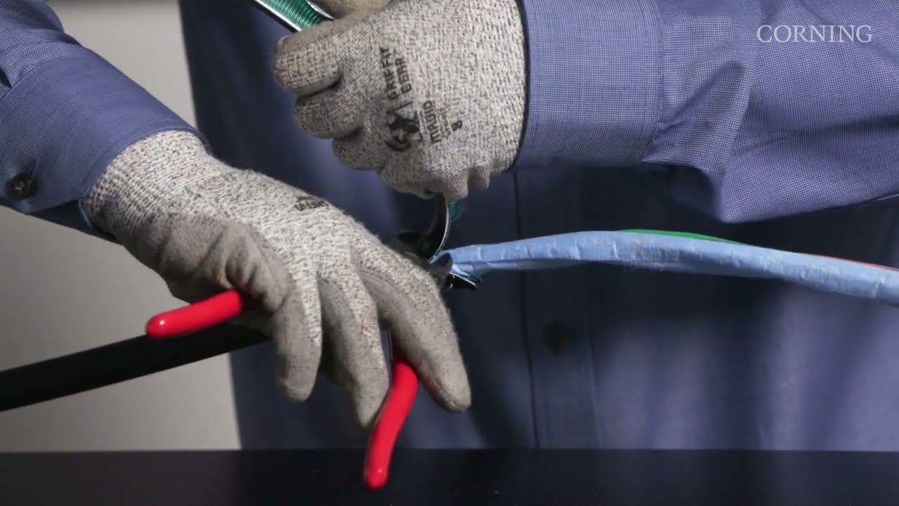 Mid-Span Access for Corning® RocketRibbon® HD Armored Cable-250 w/ Stranded Subunits & FastAccess®