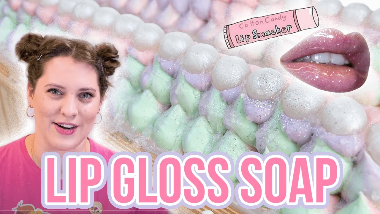 I Made Soap Inspired By Lip Gloss | Pastel Cold Process Soap Making | Royalty Soaps