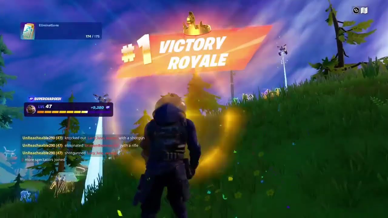 Fortnite Duo Crown Victory Royale Moment (1vs2)
