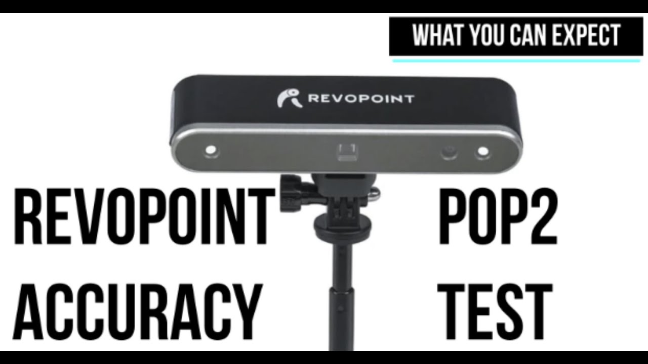 Revopoint POP2 3D Scanner Accuracy Test on Turn-table using Step-Block