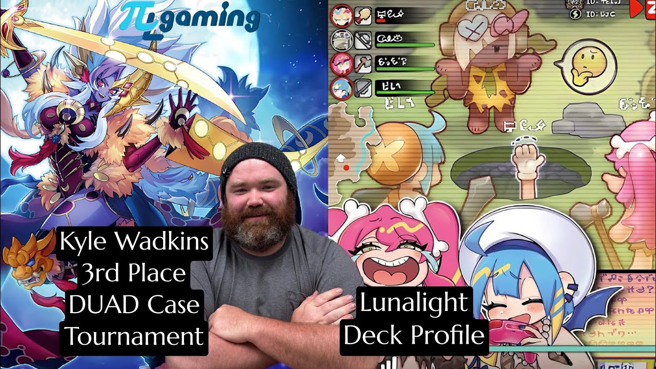 Kyle Wadkins 3rd Place DUAD Case Tournament Lunalight Deck Profile