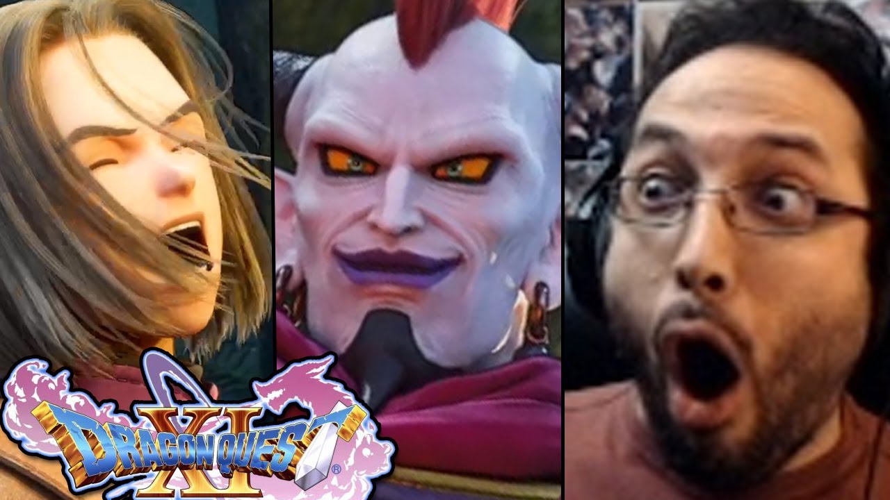 Dragon Quest XI - End of Act 1 Reaction [Stream Highlight]
