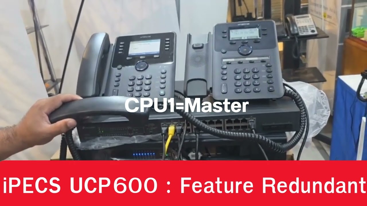 iPECS UCP600 : Feature Redundant