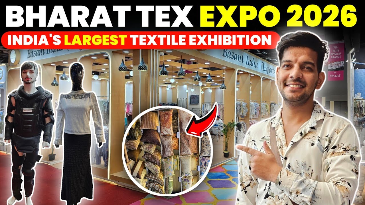 Bharat Tex Expo 2026 | India's Biggest Textile Expo 🇮🇳 | Bharat Mandapam Delhi