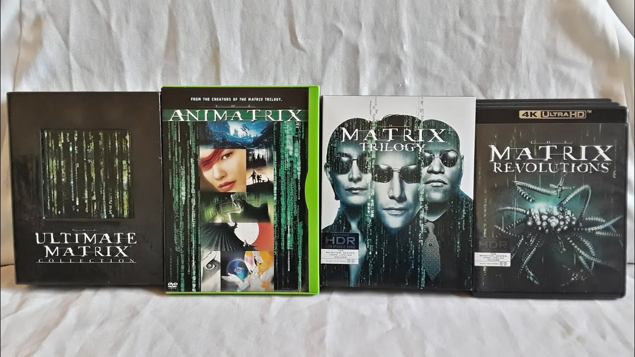 Unboxing Matrix Movie Collection