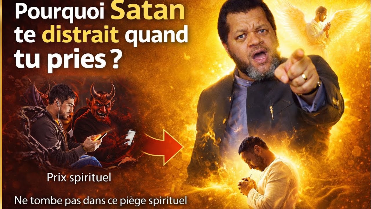 Pourquoi Satan te distrait quand tu pries ?👉 Le piège spirituel que beaucoup ignorent. 