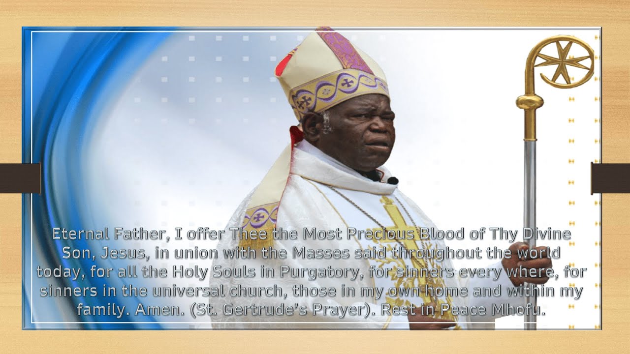 Memorial Mass for Bishop XJ Munyongani (Recession)