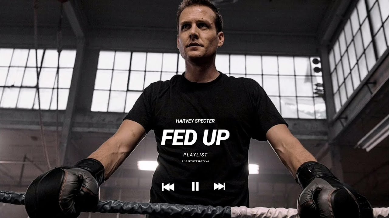 LA MEJOR PLAYLIST📈 PARA ENTRENAR 💪🏻 ft Especial frases de HARVEY SPECTER #suits #harveyspecter #gym