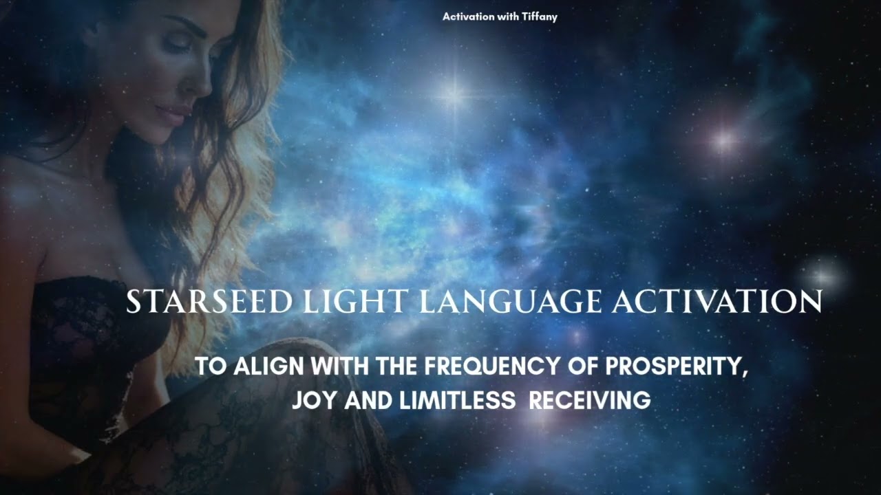 SIRIAN LIGHT LANGUAGE - For Money, prosperity and overflow