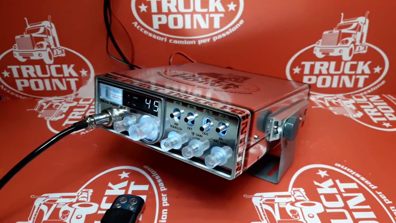 cb alan 48 modificato by truck point cremona