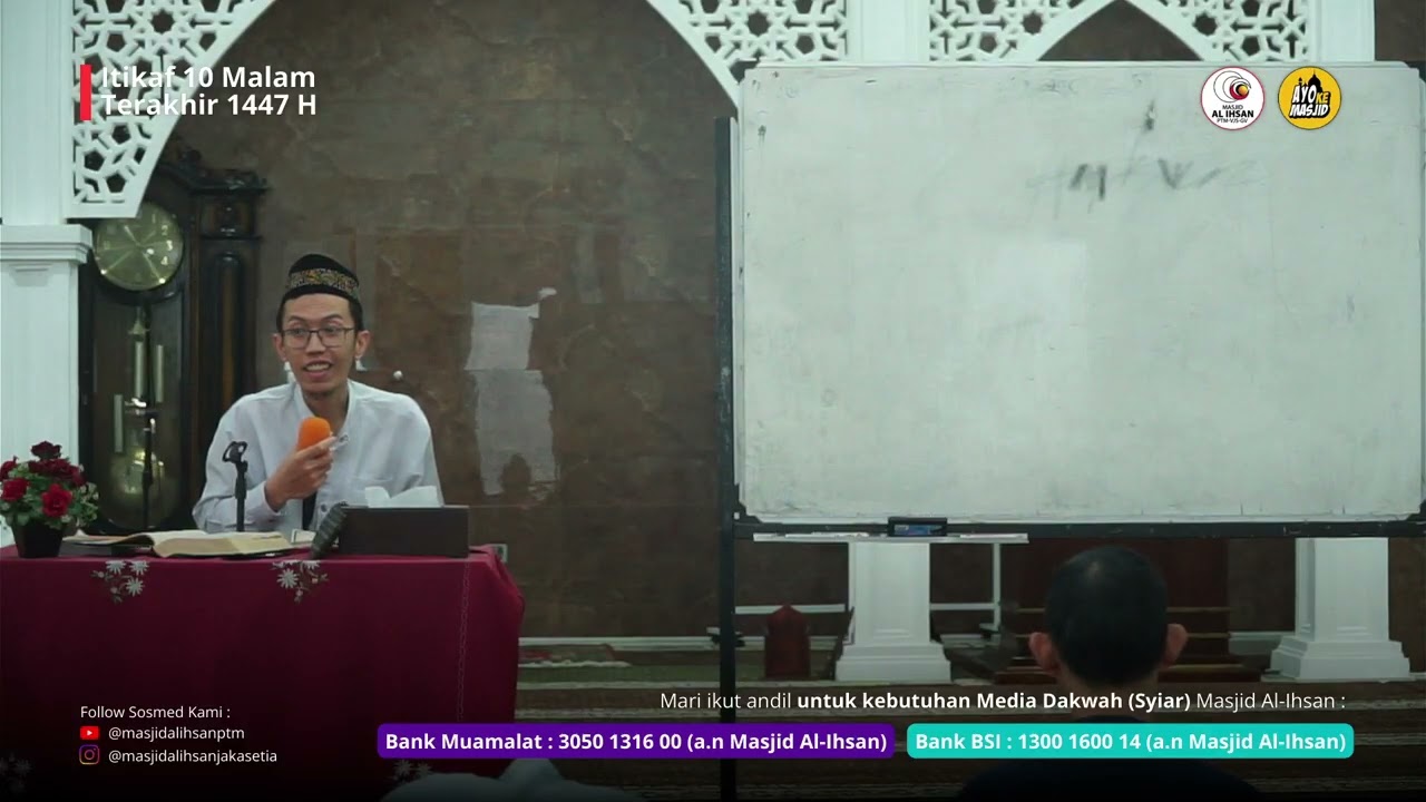 Kelas Bahasa Arab Nahwu Shorof - Ustadz Muhammad Ridwan Ma'mun