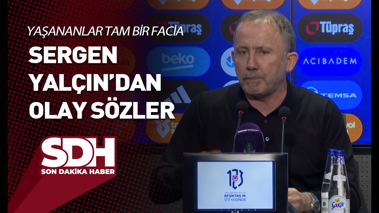 Sergen Yalçın'dan Olay Sözler! Galatasaray Maçı Sonrası İlk Açıklama #Sondakika
