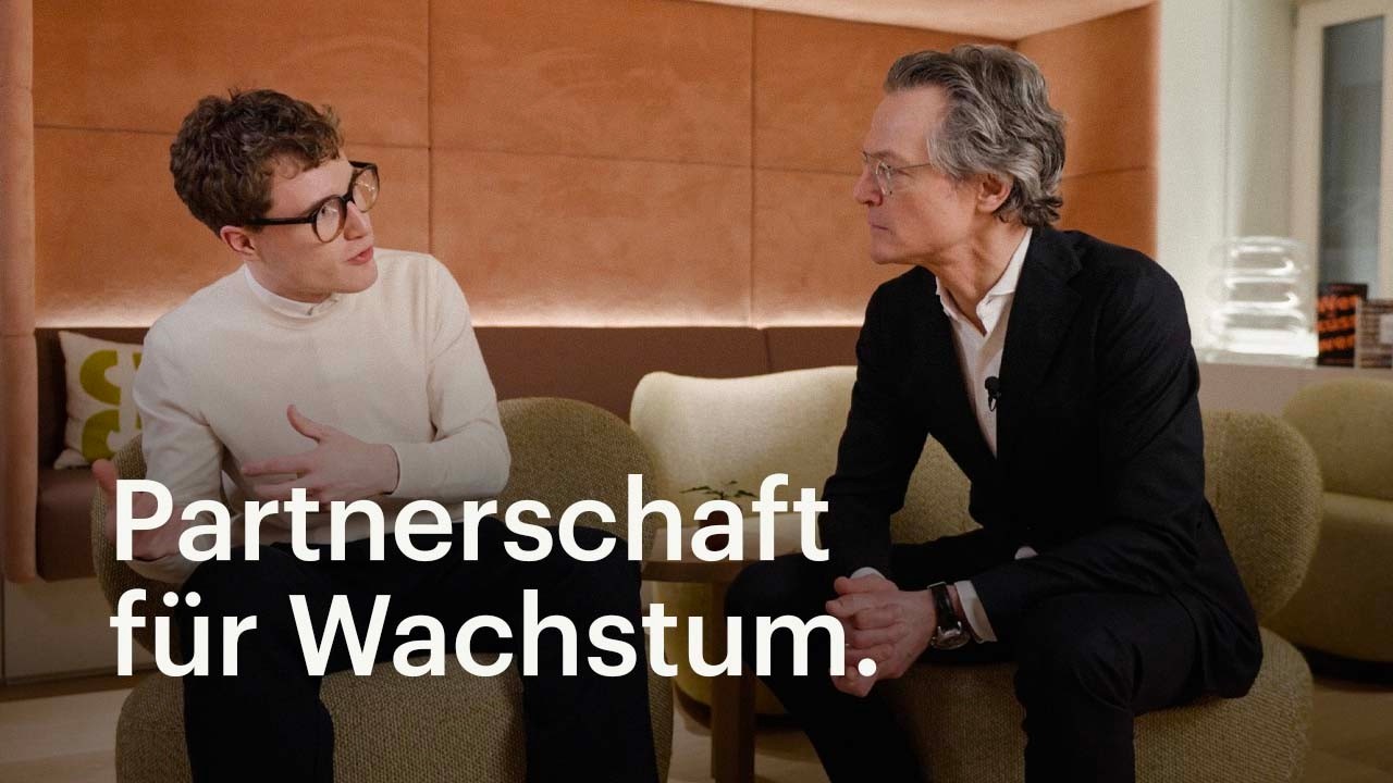 Partnerschaft für Wachstum | Joachim und Moritz Vogel im Gespräch