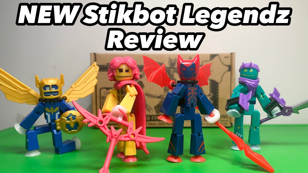 Stikbot Legendz Series 1 UNBOXING | Review