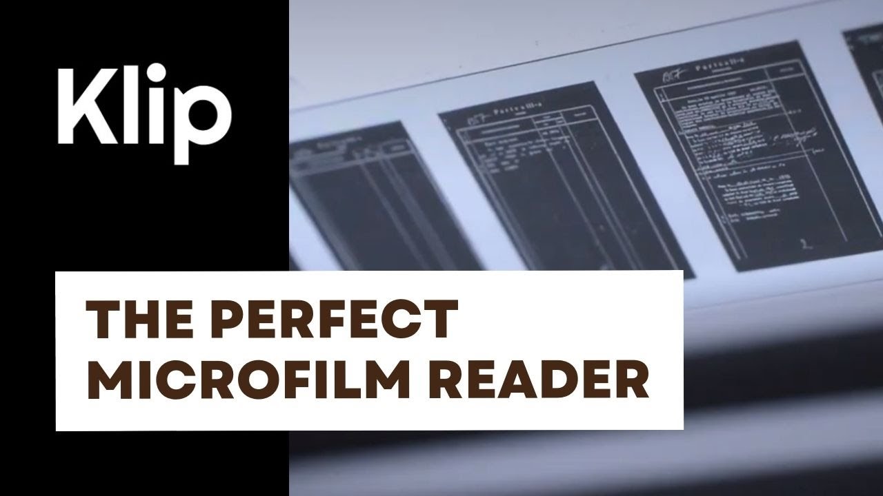 The Microfilm Reader to use in 2023 - Klip View