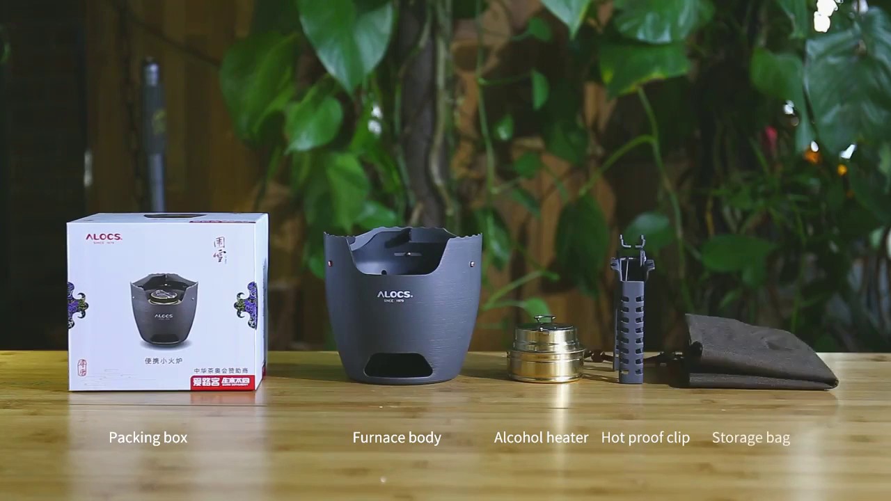Кемпинговая плита Alocs для углей, газа, сухого горючего с Aliexpress