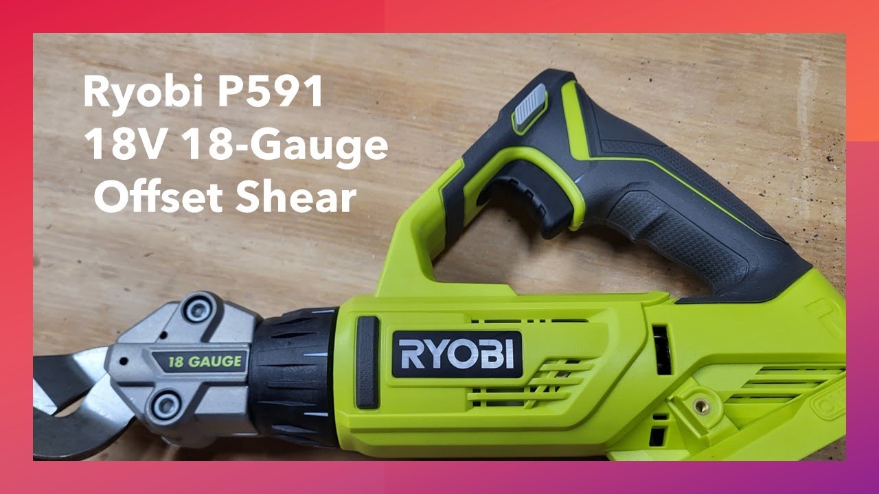 Ryobi P591 18v 18-gauge offset shear & shoutout Pathway STEM (S5-E1)