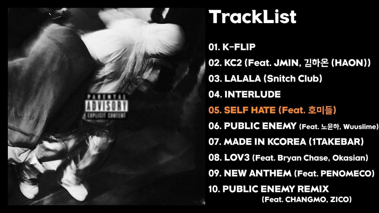 [Full Album] 식케이 Sik K, Lil Moshpit - K-FLIP+