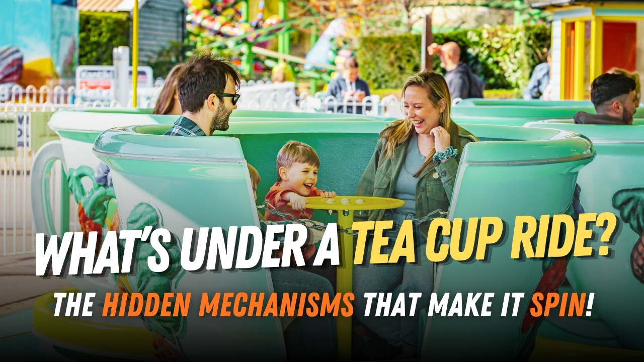 Под аттракционом «Чайные чашки»: ежедневные проверки безопасности, которые вы никогда не видите! ...