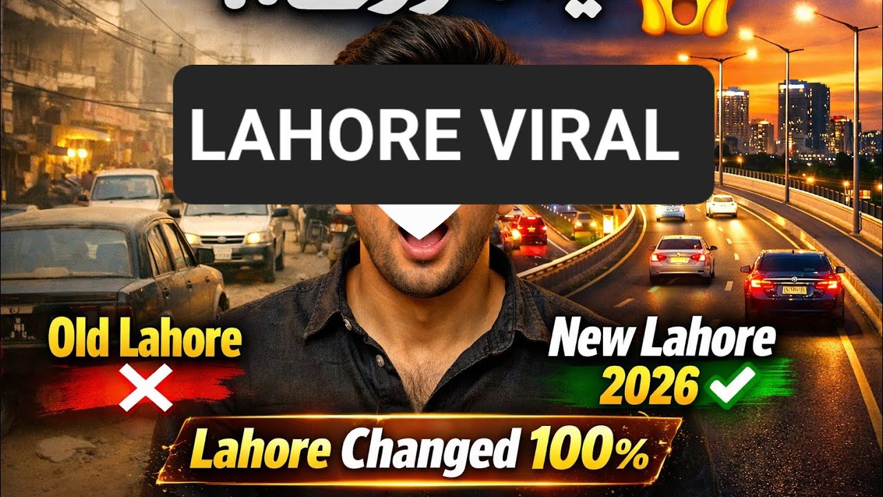  New Lahore Modern Road 2026 😍 | لاہور کتنا بدل گیا؟ | Lahore Transformation