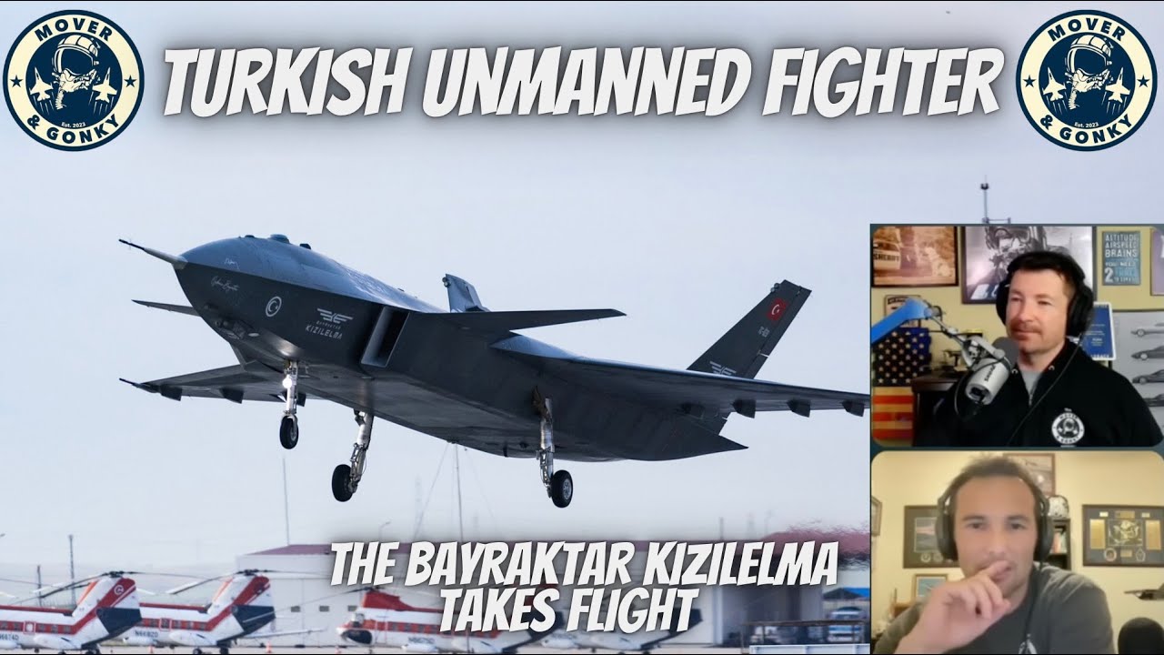 Turkish Unmanned Fighter - First Flight