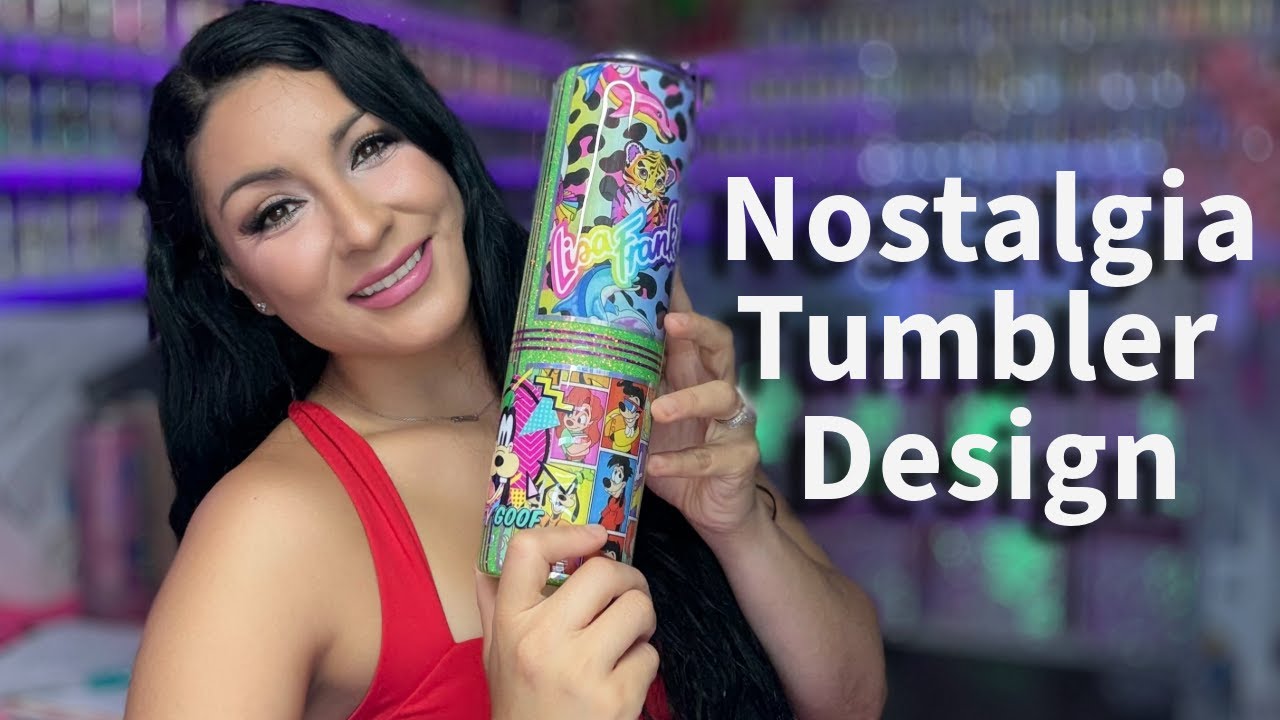 90’s Nostalgia Tumbler Tutorial