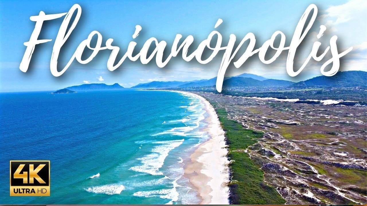 FLORIAN&Oacute;POLIS SANTA CATARINA BRAZIL | 4K Aerial Drone View 🇧🇷