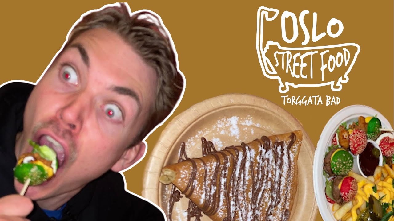 Spiser 6 burgere på 25 sekunder - Oslo Street Food