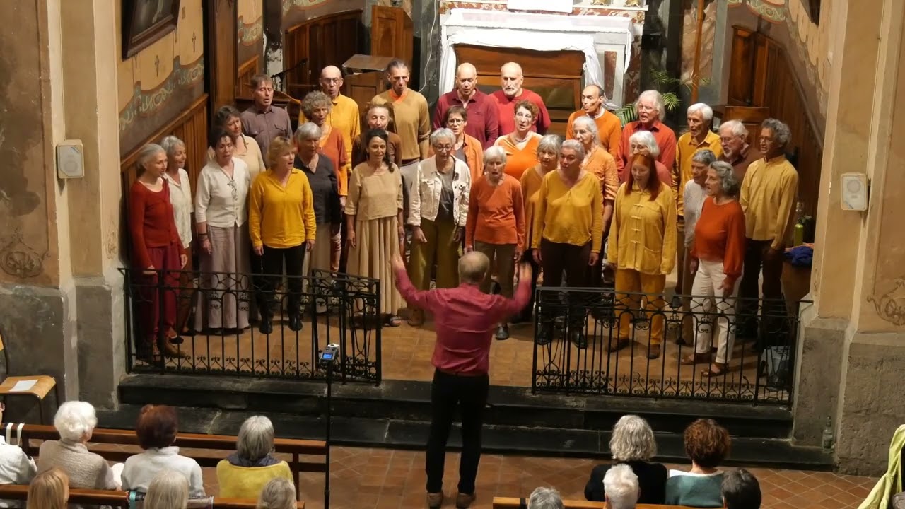 Ameno, par la chorale Mikado sous la direction de Marc Koulischer le 7 juin 2025 à Serres (05700)