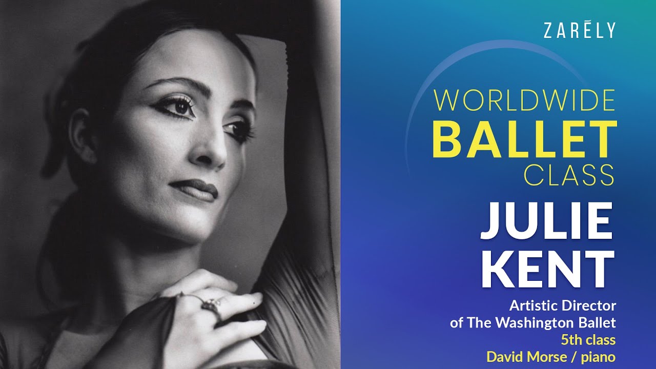 Julie Kent, Artistic Director of The Washington Ballet. Professional ballet class