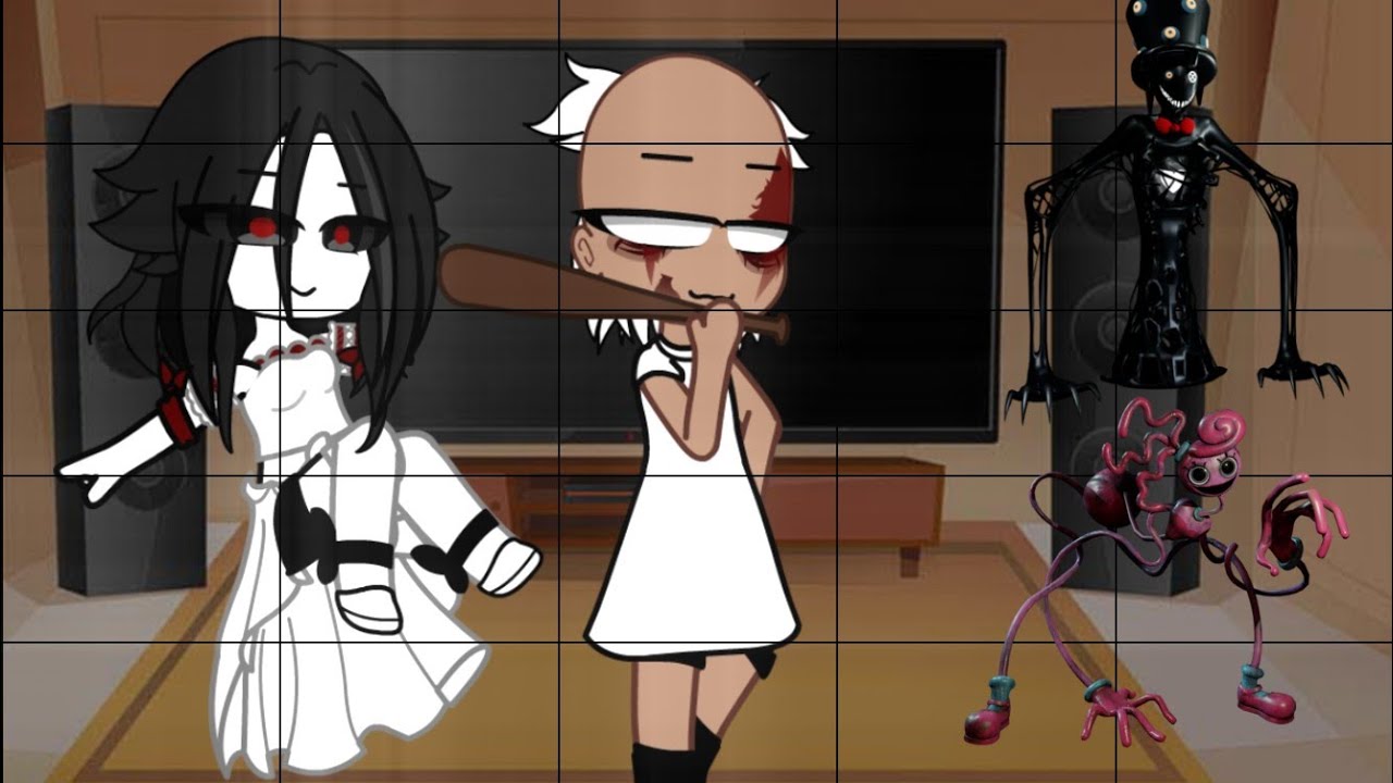 ||La familia de Granny reaccionan a- TÍO Distorcionado y a Poppy play time 2 - Mommy Long Legs||
