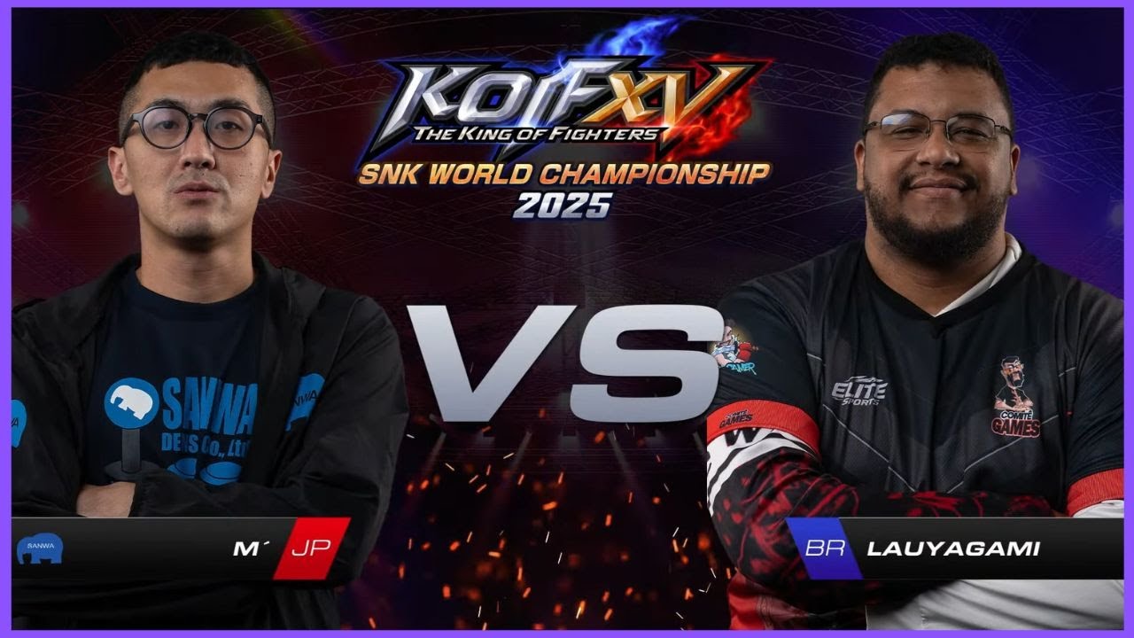 Lau Yagami VS M' - KOF XV SNK World Championship 2025