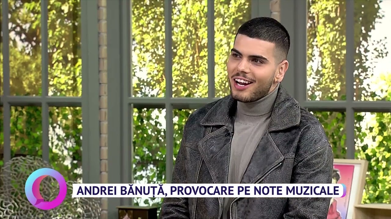 Andrei Bănuță, provocare pe note muzicale