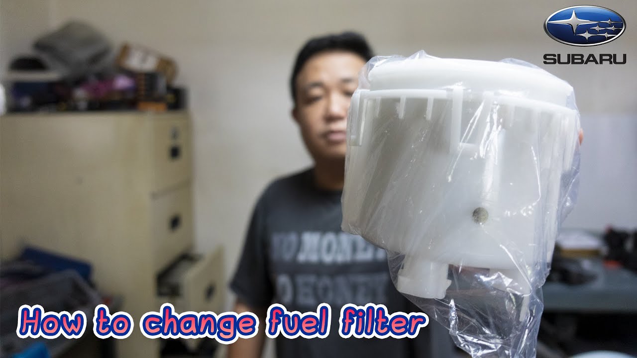 How to Change Subaru Impreza GRB STI  Spec-C Fuel Filter