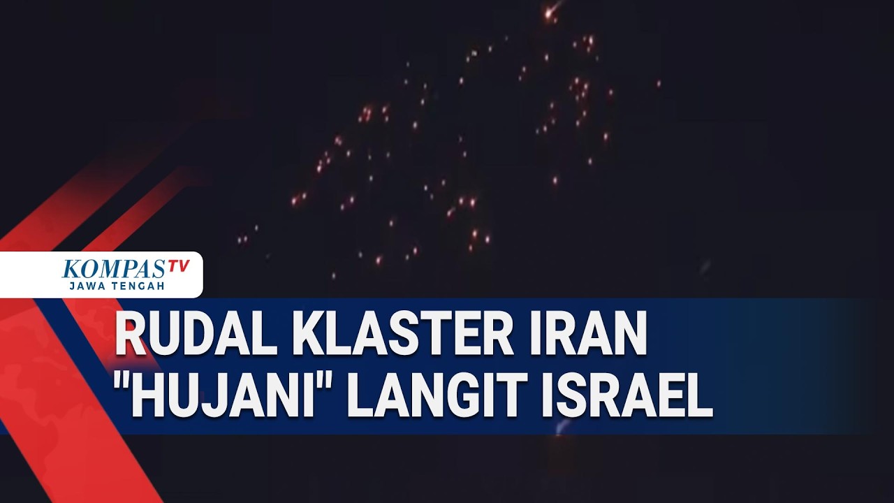 Perang Memanas! Rudal Klaster Iran 