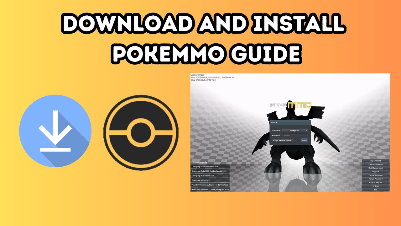 How To Download & Install PokeMMO On Laptop/PC/Mac