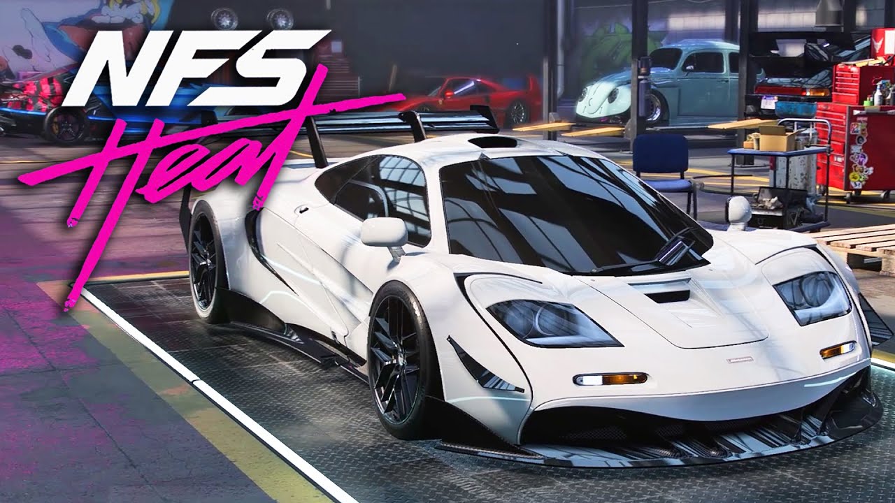 WIDEBODY MCLAREN F1 - Need for Speed ​​Heat: все детали кастомизации разблокированы (новое обновл...