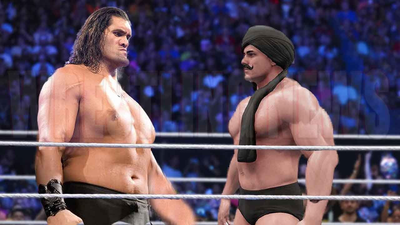Dara Singh vs Great Khali Last Man Standing Match Wrestling News