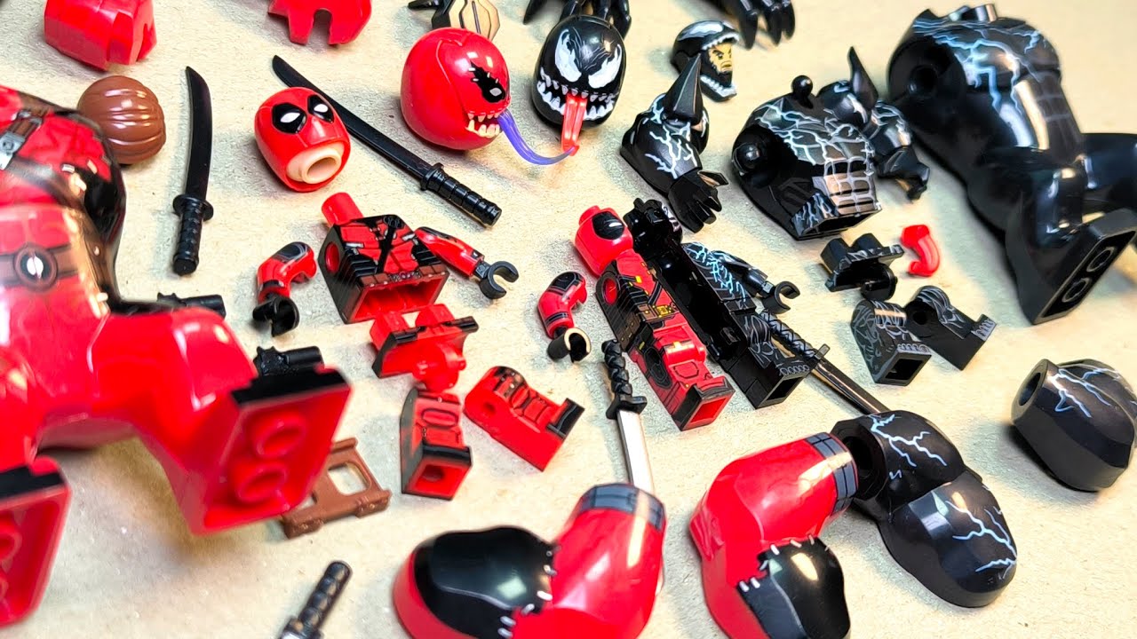 lego venom | venompool | minifigures lego неофициальный