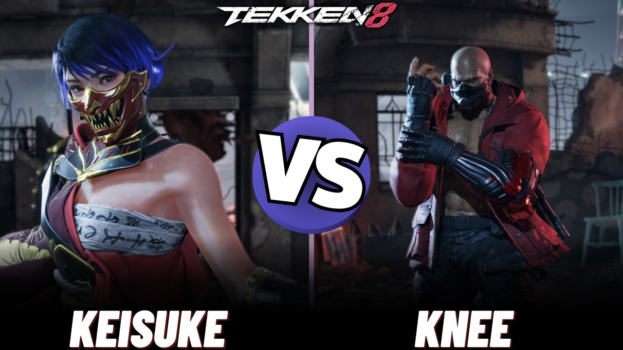 Tekken 8 - Knee (Bryan) VS Keisuke (Reina) Ranked Match